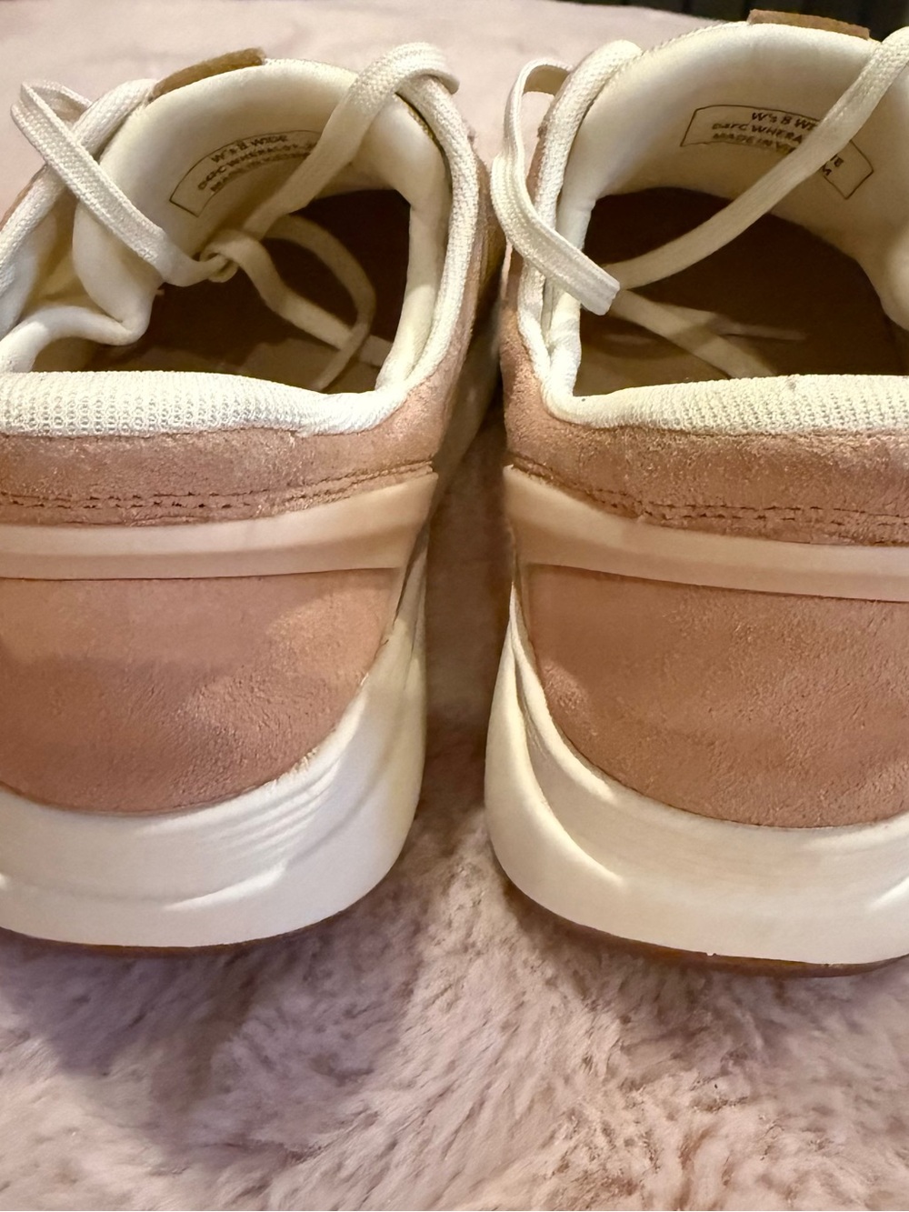 Kizik Brisbane Amberlight Hands Free Slip On Sneakers White Brown Women's 8 Wide - Picture 2 of 13